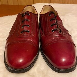 MAUD FRIZON (Eu 43.5) (US 10.5) Maroon Wine Lace Oxford